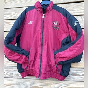 Vtg 90s NFL SAN FRANCISCO 49ERS Pro Line Starter Mens
Puffer Jacket Size 2XLarge